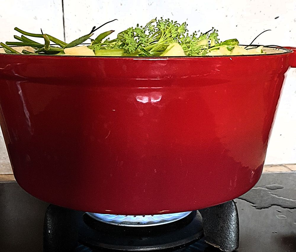 Porter la cocotte à ébullition