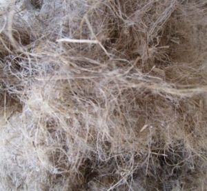 Laine de chanvre utilisée comme isolant dans les coussins de marmite norvégienne Simmae"