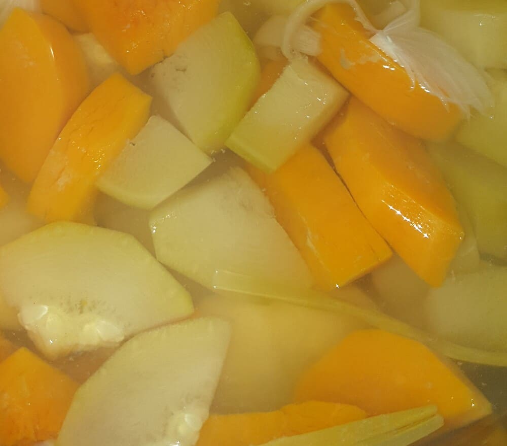 Potage léger à la marmite norvégienne