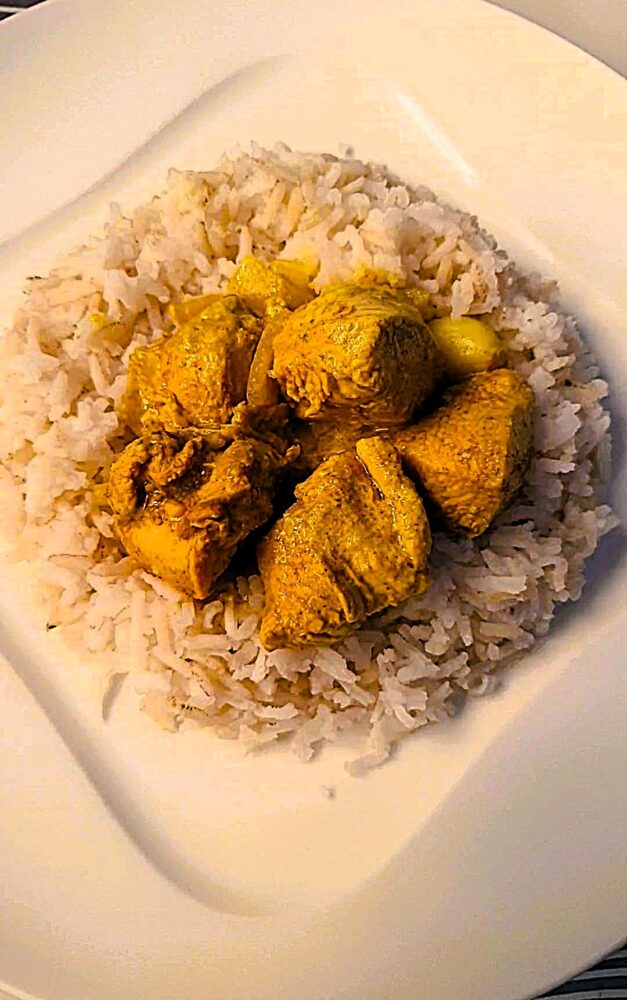 Poulet à l’indienne à la marmite norvégienne
