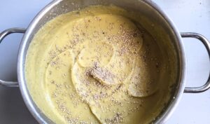 Houmous de pois cassé à la marmite norvégienne