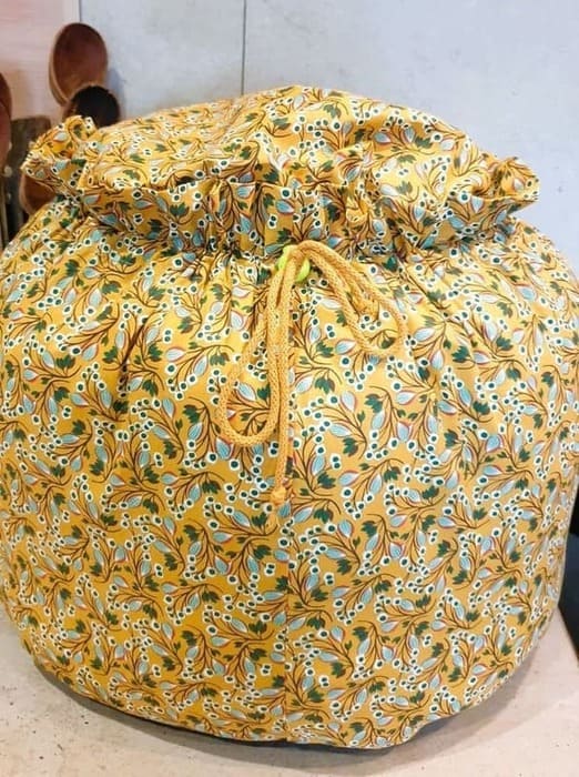 Simmae - marmite norvégienne Manae - tissu bio -garnissage recyclé en France