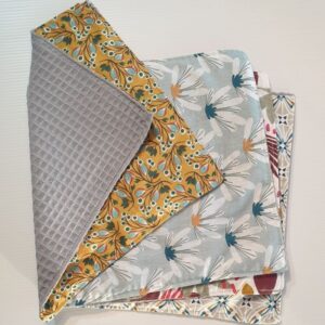 Essuie-tout lavable : lot de 4