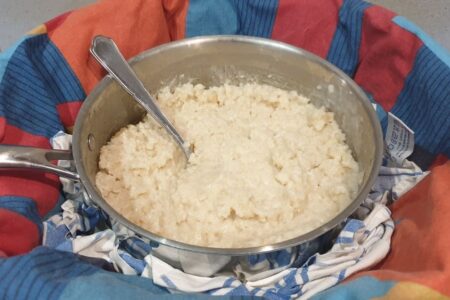 Riz au lait crémeux à la marmite norvégienne
