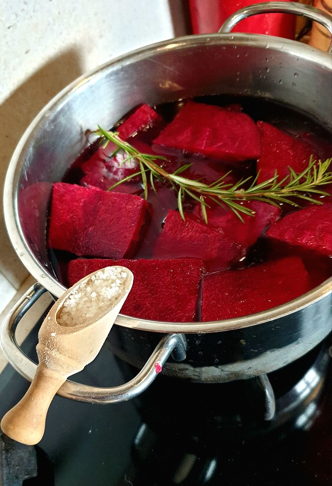 cuisson douce de la betterave