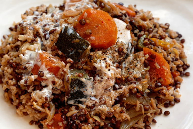 Riz aux lentilles à la marmite norvégienne