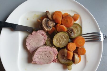 Filet de porc aux petits légumes à la marmite norvégienne
