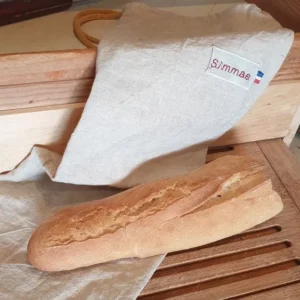 sac en lin- Simmae-pour conserver le pain frais plus longtemps - zéro gaspillage