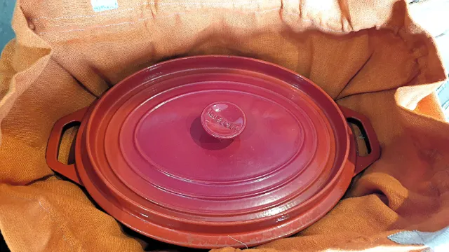Marmite norvégienne Balaio Tout chanvre avec une cocotte